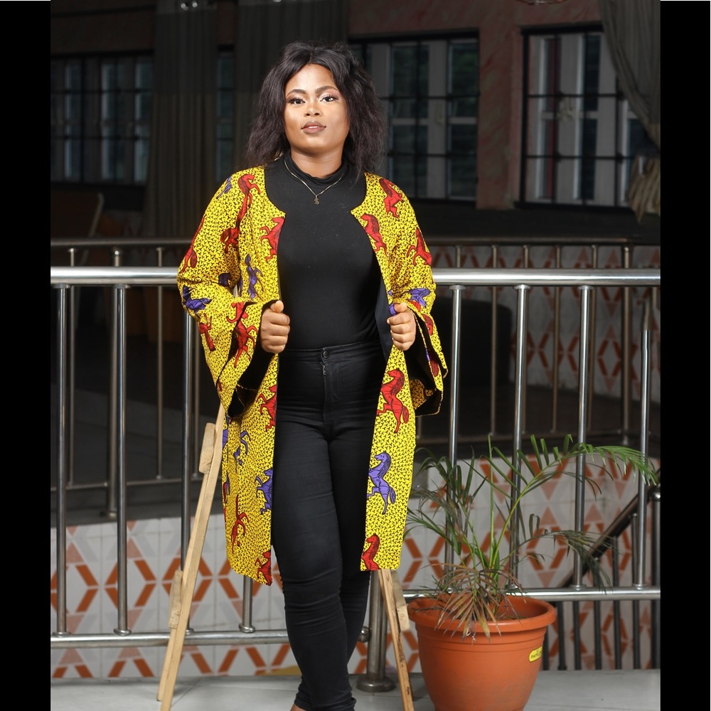 African print jacket